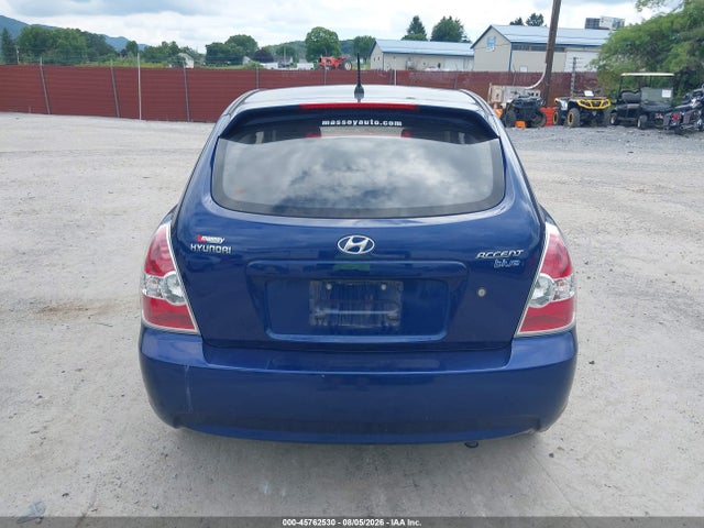 2010 Hyundai Accent Blue მანქანა იყიდება აუქციონზე, vin: KMHCM3AC3AU165414, აუქციონის ნომერი: 45762530