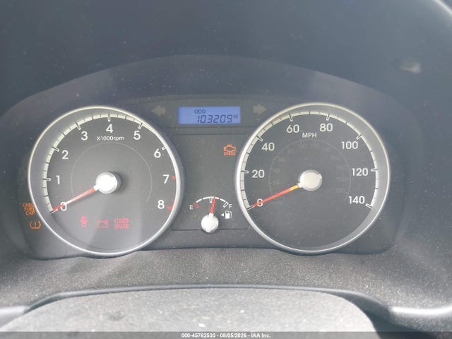 2010 Hyundai Accent Blue მანქანა იყიდება აუქციონზე, vin: KMHCM3AC3AU165414, აუქციონის ნომერი: 45762530
