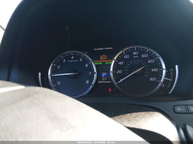 45762535 :رقم المزاد ، 5J8YD4H33LL038162 vin ، 2020 Acura Mdx Standard مزاد بيع