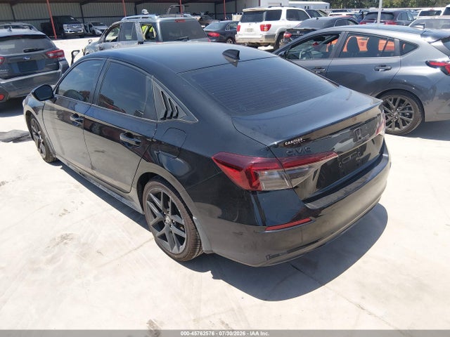 2025 Honda Civic Sport მანქანა იყიდება აუქციონზე, vin: 2HGFE2F5XSH505893, აუქციონის ნომერი: 45762576