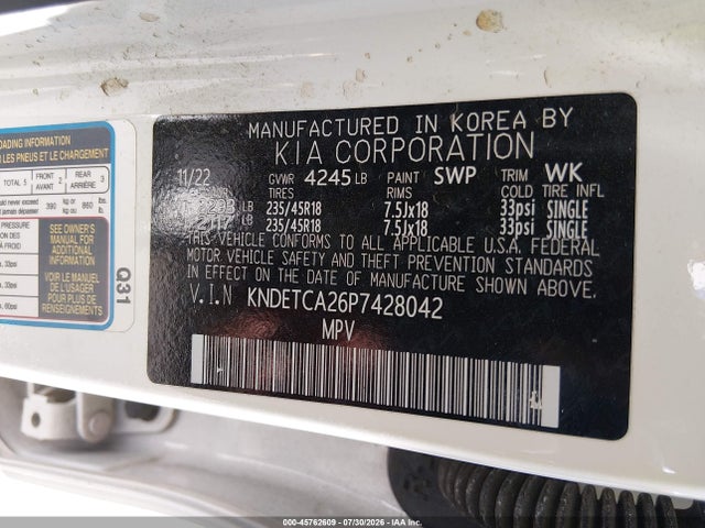 KIA Seltos Sx Turbo 2023 KNDETCA26P7428042 Image 9