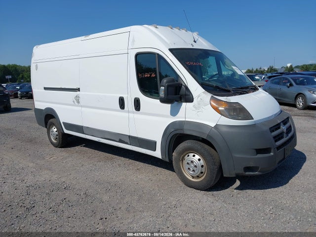 45762676 :رقم المزاد ، 3C6TRVDG9HE548290 vin ، 2017 Ram Promaster 2500 High Roof 159 Wb مزاد بيع