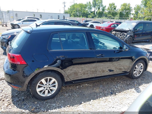 2015 Volkswagen Golf Tsi S 4-door მანქანა იყიდება აუქციონზე, vin: 3VW217AU1FM021572, აუქციონის ნომერი: 45762686