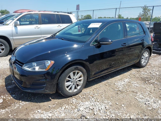 2015 Volkswagen Golf Tsi S 4-door მანქანა იყიდება აუქციონზე, vin: 3VW217AU1FM021572, აუქციონის ნომერი: 45762686