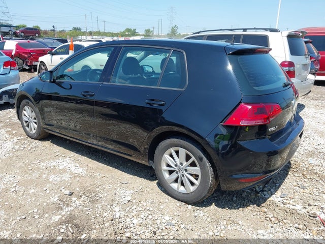 2015 Volkswagen Golf Tsi S 4-door მანქანა იყიდება აუქციონზე, vin: 3VW217AU1FM021572, აუქციონის ნომერი: 45762686
