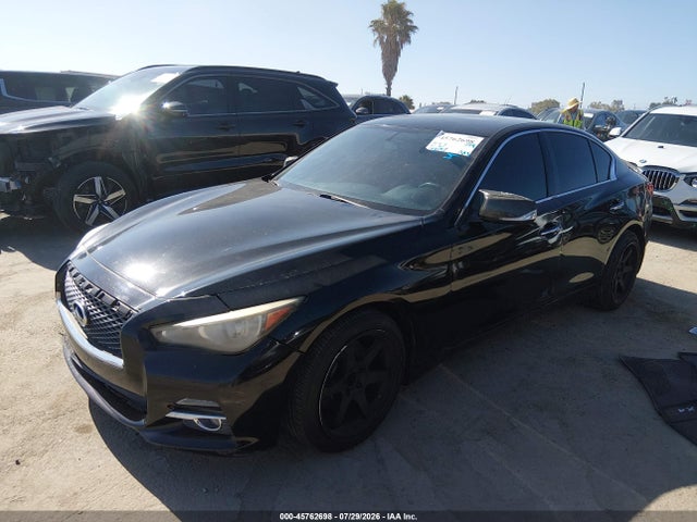 45762698 :رقم المزاد ، JN1BV7AP4FM351576 vin ، 2015 Infiniti Q50 مزاد بيع