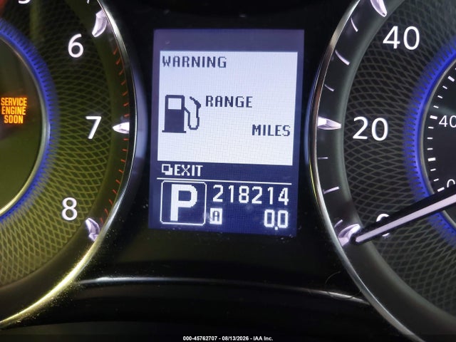 45762707 :رقم المزاد ، JN8AZ2NF8C9519319 vin ، 2012 Infiniti Qx56 مزاد بيع