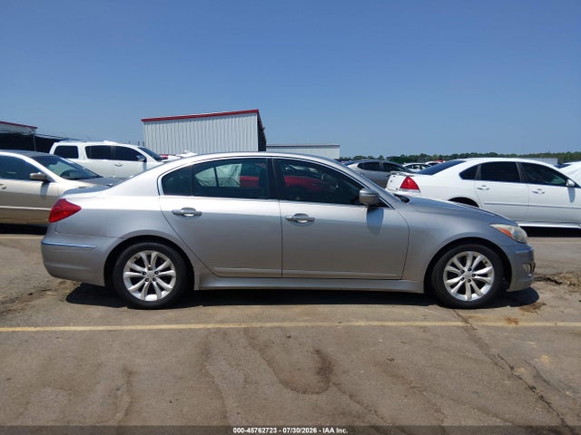 2012 Hyundai Genesis 3.8 მანქანა იყიდება აუქციონზე, vin: KMHGC4DD9CU158114, აუქციონის ნომერი: 45762723