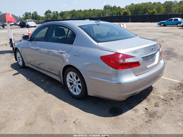 2012 Hyundai Genesis 3.8 მანქანა იყიდება აუქციონზე, vin: KMHGC4DD9CU158114, აუქციონის ნომერი: 45762723