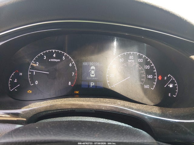 2012 Hyundai Genesis 3.8 მანქანა იყიდება აუქციონზე, vin: KMHGC4DD9CU158114, აუქციონის ნომერი: 45762723