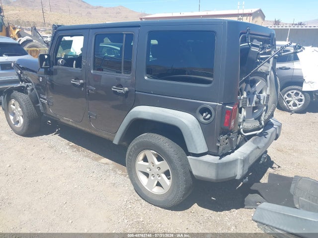 2016 Jeep Wrangler Unlimited Sport მანქანა იყიდება აუქციონზე, vin: 1C4BJWDG0GL308486, აუქციონის ნომერი: 45762745