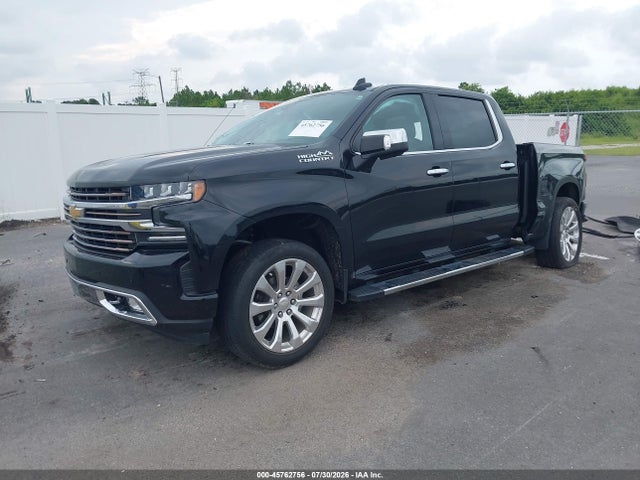 Aukcja sprzedaży 2022 Chevrolet Silverado 1500 Ltd 2wd  Short Bed High Country, vin: 1GCPWFEDXNZ153371, numer aukcji: 45762756