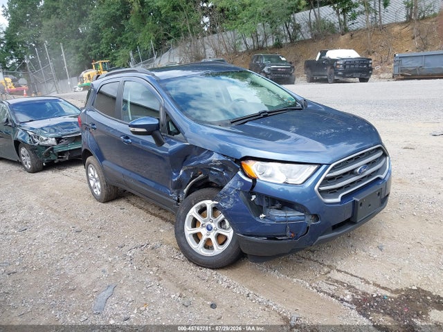 Aukcja sprzedaży 2021 Ford Ecosport Se, vin: MAJ6S3GL0MC425007, numer aukcji: 45762781