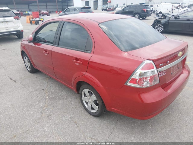 2011 Chevrolet Aveo 1lt მანქანა იყიდება აუქციონზე, vin: KL1TD5DE9BB136954, აუქციონის ნომერი: 45762784