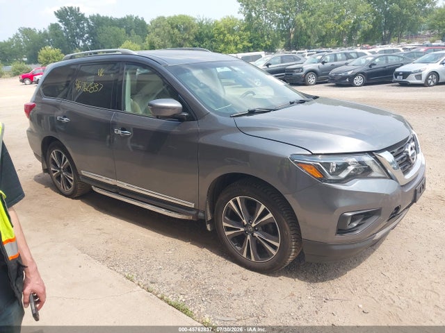 45762837 :رقم المزاد ، 5N1DR2MM3HC622534 vin ، 2017 Nissan Pathfinder Platinum مزاد بيع