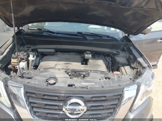 2017 Nissan Pathfinder Platinum მანქანა იყიდება აუქციონზე, vin: 5N1DR2MM3HC622534, აუქციონის ნომერი: 45762837