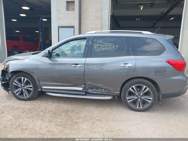 2017 Nissan Pathfinder Platinum მანქანა იყიდება აუქციონზე, vin: 5N1DR2MM3HC622534, აუქციონის ნომერი: 45762837