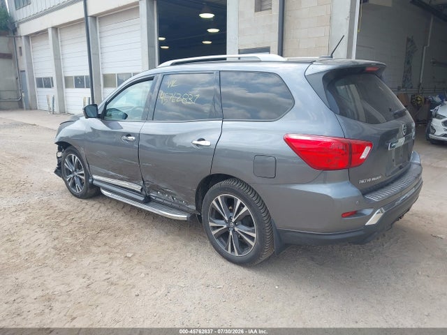 2017 Nissan Pathfinder Platinum მანქანა იყიდება აუქციონზე, vin: 5N1DR2MM3HC622534, აუქციონის ნომერი: 45762837