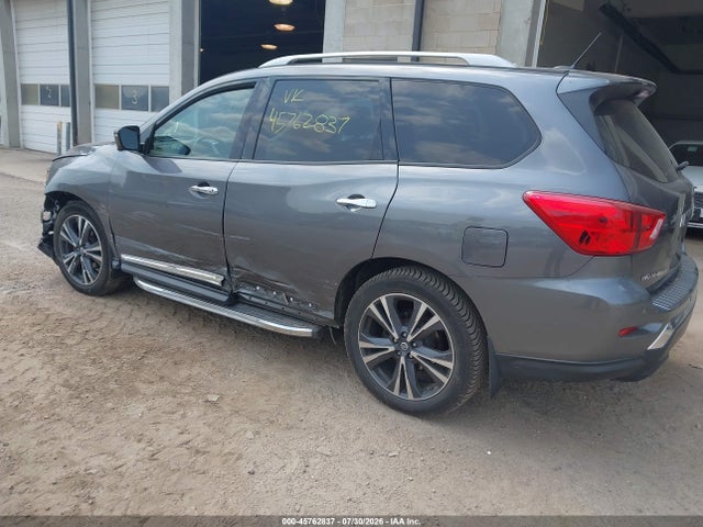 2017 Nissan Pathfinder Platinum მანქანა იყიდება აუქციონზე, vin: 5N1DR2MM3HC622534, აუქციონის ნომერი: 45762837