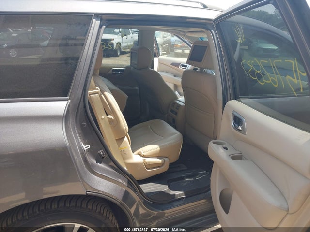 2017 Nissan Pathfinder Platinum მანქანა იყიდება აუქციონზე, vin: 5N1DR2MM3HC622534, აუქციონის ნომერი: 45762837