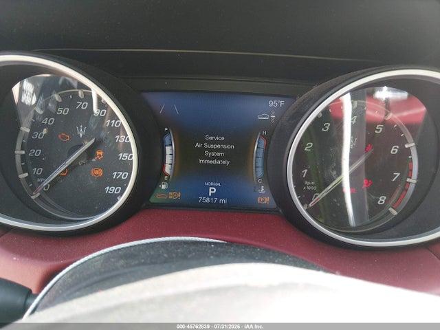Продажа на аукционе авто 2019 Maserati Levante Gransport, vin: ZN661XUS4KX333323, номер лота: 45762839