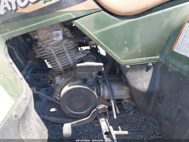 45762844 :رقم المزاد ، JKBLFBA18WB736718 vin ، 1998 Kawasaki Klf220 مزاد بيع