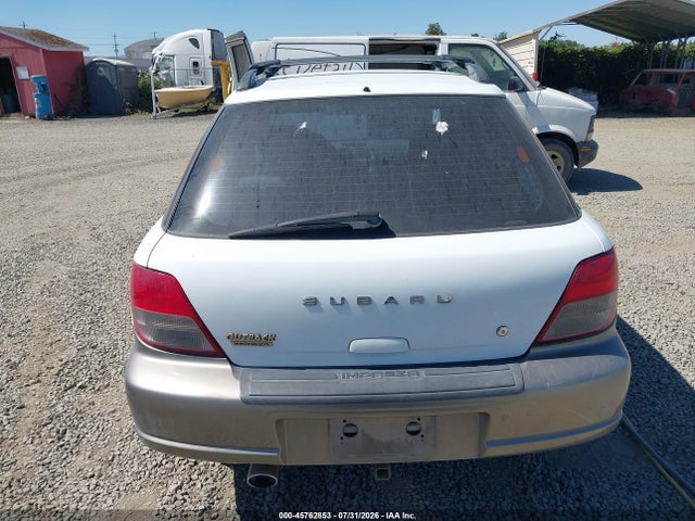 Aukcja sprzedaży 2002 Subaru Impreza Outback Sport, vin: JF1GG68522H821057, numer aukcji: 45762853
