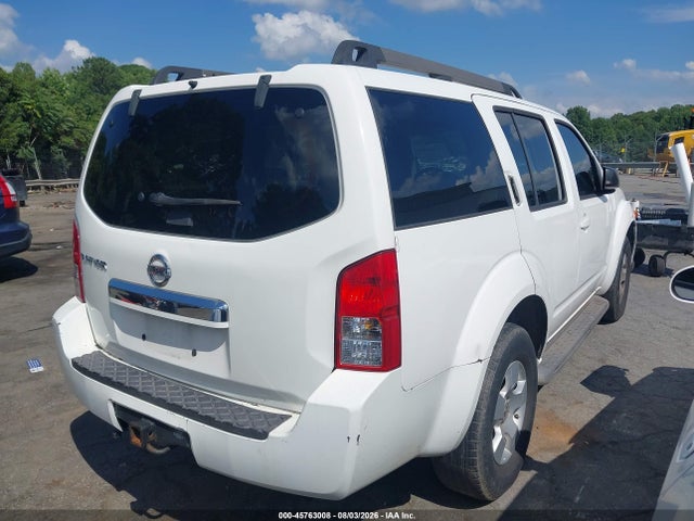 Aukcja sprzedaży 2008 Nissan Pathfinder S, vin: 5N1AR18B38C623947, numer aukcji: 45763008