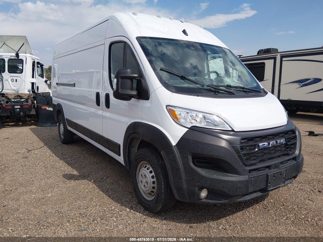 45763019 :رقم المزاد ، 3C6MRVHG3TE180888 vin ، 2026 Ram Promaster 3500 Tradesman High Roof 159 Wb W/pass Seat مزاد بيع