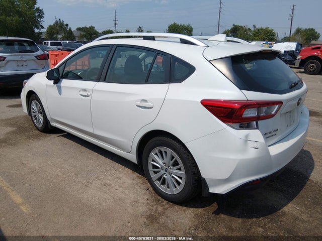 45763031 :رقم المزاد ، 4S3GTAB62J3701216 vin ، 2018 Subaru Impreza 2.0i Premium مزاد بيع