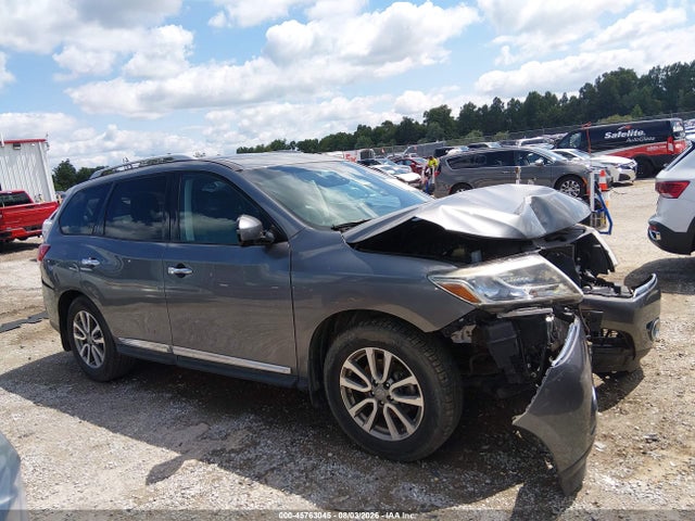 2015 Nissan Pathfinder Sl მანქანა იყიდება აუქციონზე, vin: 5N1AR2MM3FC712329, აუქციონის ნომერი: 45763045