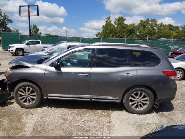 2015 Nissan Pathfinder Sl მანქანა იყიდება აუქციონზე, vin: 5N1AR2MM3FC712329, აუქციონის ნომერი: 45763045