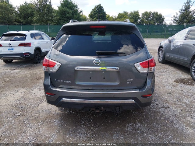 2015 Nissan Pathfinder Sl მანქანა იყიდება აუქციონზე, vin: 5N1AR2MM3FC712329, აუქციონის ნომერი: 45763045