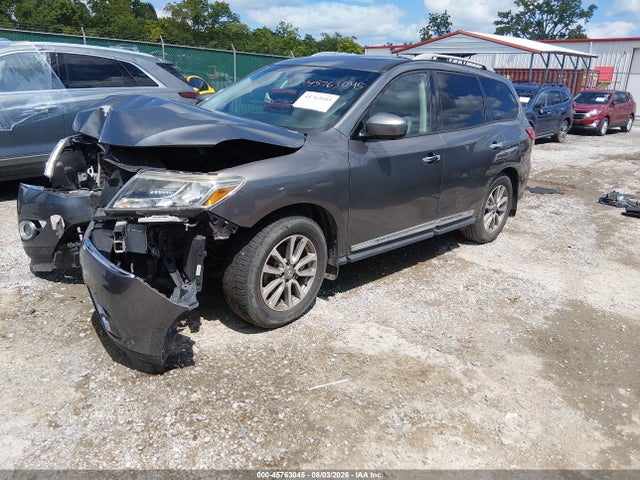 2015 Nissan Pathfinder Sl მანქანა იყიდება აუქციონზე, vin: 5N1AR2MM3FC712329, აუქციონის ნომერი: 45763045
