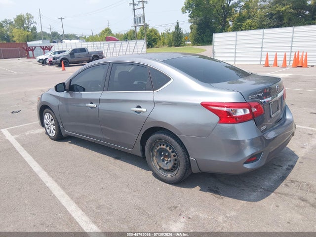 2017 Nissan Sentra S მანქანა იყიდება აუქციონზე, vin: 3N1AB7APXHY401353, აუქციონის ნომერი: 45763066
