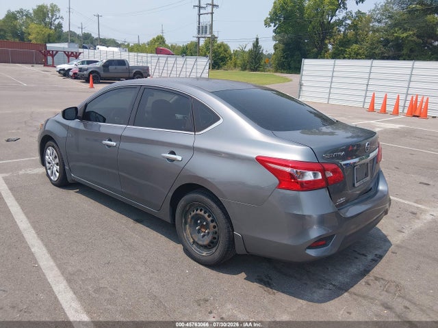 2017 Nissan Sentra S მანქანა იყიდება აუქციონზე, vin: 3N1AB7APXHY401353, აუქციონის ნომერი: 45763066
