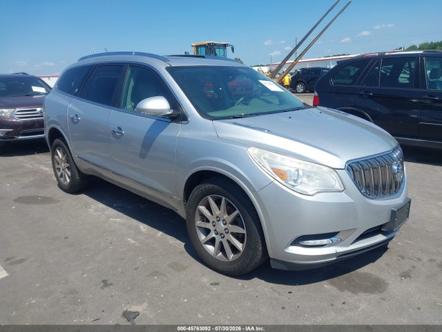 45763092 :رقم المزاد ، 5GAKRBKD7FJ219357 vin ، 2015 Buick Enclave Leather مزاد بيع