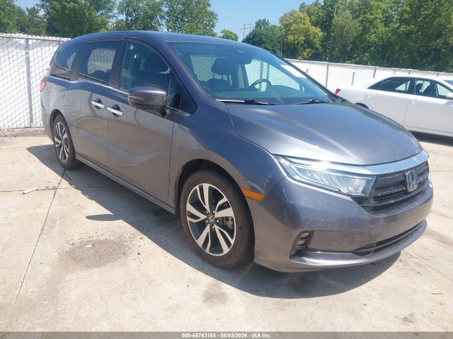 45763165 :رقم المزاد ، 5FNRL6H8XNB039408 vin ، 2022 Honda Odyssey Touring مزاد بيع