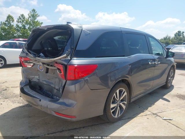 45763165 :رقم المزاد ، 5FNRL6H8XNB039408 vin ، 2022 Honda Odyssey Touring مزاد بيع
