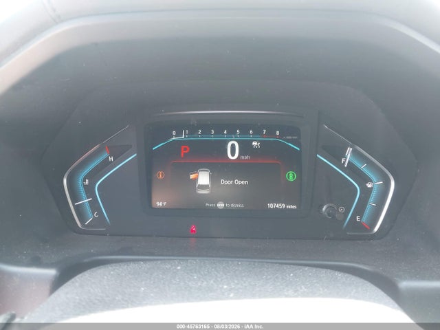45763165 :رقم المزاد ، 5FNRL6H8XNB039408 vin ، 2022 Honda Odyssey Touring مزاد بيع