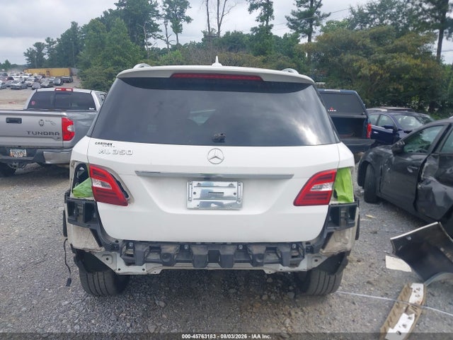 Aukcja sprzedaży 2015 Mercedes-benz Ml 350, vin: 4JGDA5JB3FA454950, numer aukcji: 45763183