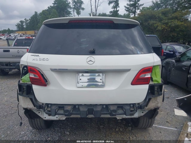 Aukcja sprzedaży 2015 Mercedes-benz Ml 350, vin: 4JGDA5JB3FA454950, numer aukcji: 45763183