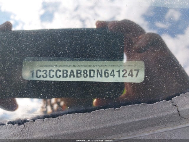 45763187 :رقم المزاد ، 1C3CCBAB8DN641247 vin ، 2013 Chrysler 200 Lx مزاد بيع
