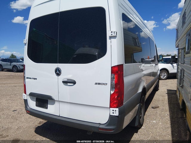 2026 Mercedes-benz Sprinter 2500 High Roof 4-cyl Diesel მანქანა იყიდება აუქციონზე, vin: W1Z4KGHY5TT603650, აუქციონის ნომერი: 45763202
