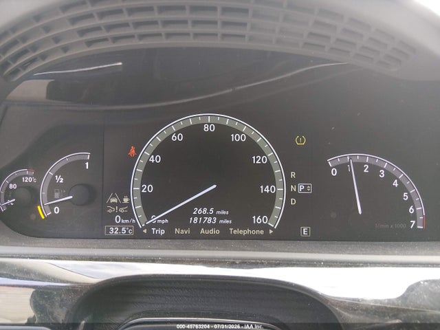 45763204 :رقم المزاد ، WDDNG8GBXBA368292 vin ، 2011 Mercedes-benz S 550 4matic مزاد بيع