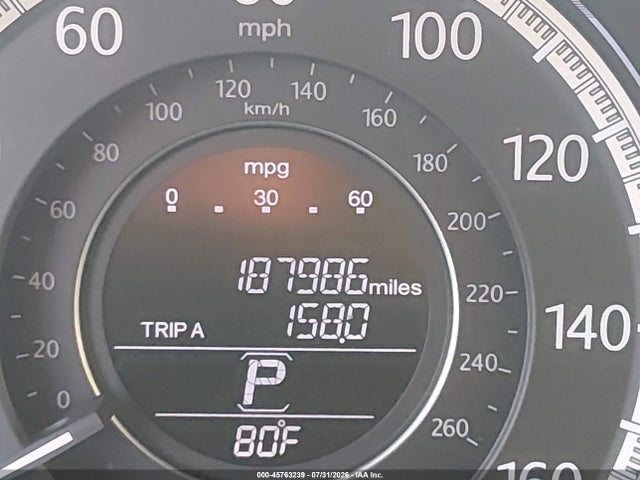2013 Honda Accord Ex-l V-6 მანქანა იყიდება აუქციონზე, vin: 1HGCR3F87DA027022, აუქციონის ნომერი: 45763239