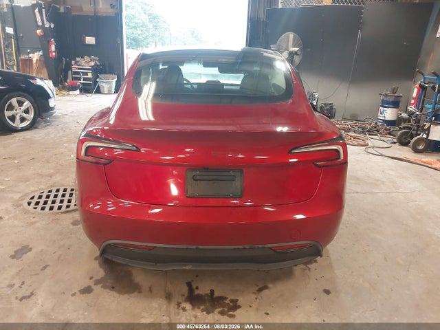 45763254 :رقم المزاد ، 5YJ3E1EA6TF134586 vin ، 2026 Tesla Model 3 مزاد بيع