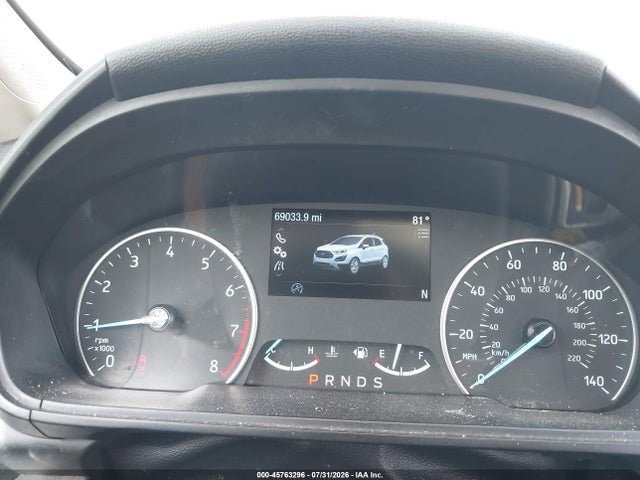 Продаж на аукціоні авто 2020 Ford Ecosport Se, vin: MAJ3S2GE3LC376589, номер лоту: 45763296