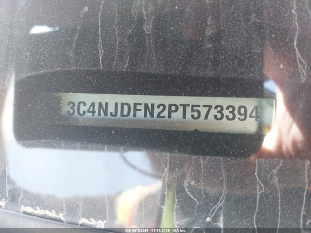 Продаж на аукціоні авто 2023 Jeep Compass Latitude Lux Fwd, vin: 3C4NJDFN2PT573394, номер лоту: 45763342