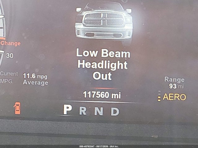 2017 Ram 1500 Rebel  4x4 5'7 Box მანქანა იყიდება აუქციონზე, vin: 1C6RR7YT2HS789473, აუქციონის ნომერი: 45763347